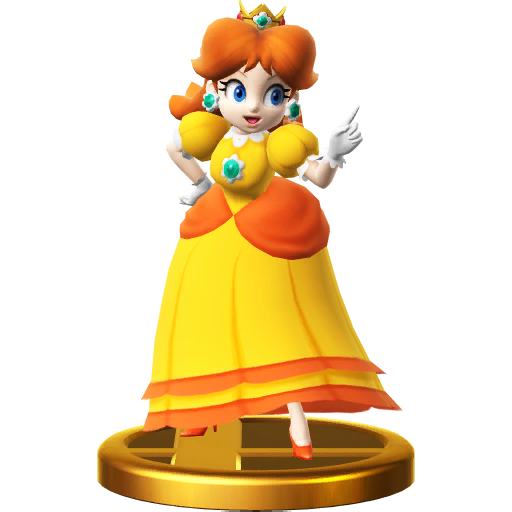 Archivo:Trofeo de Daisy SSB4 (Wii U).png