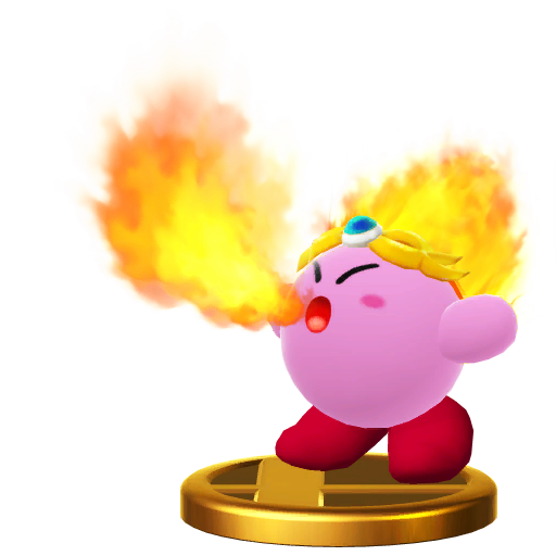 Archivo:Trofeo de Kirby Fuego SSB4 (Wii U).png