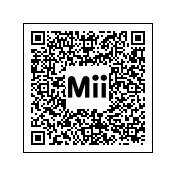 Código QR para obtener el Mii basado en Jacky.