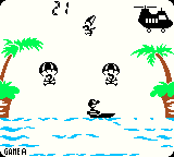 Parachute clásico en Game & Watch Gallery 2 para Game Boy Color.