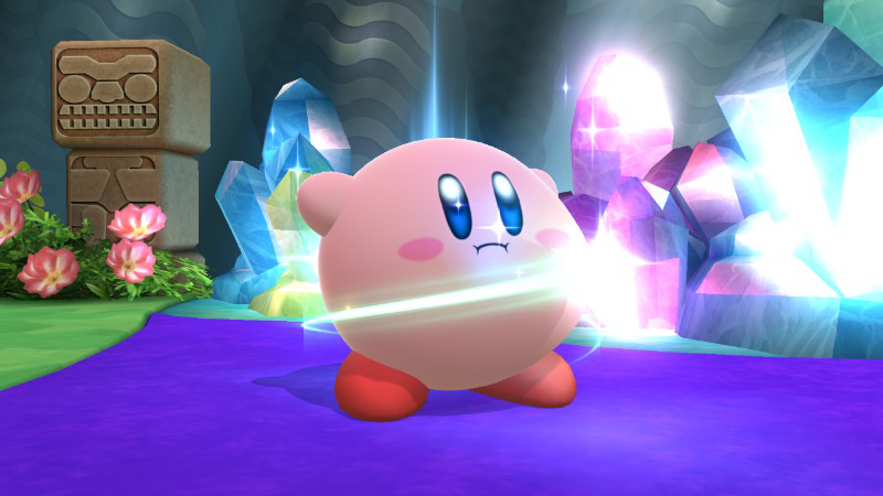 Archivo:Kirby restaurando salud con Tragar SSB4 (Wii U).png