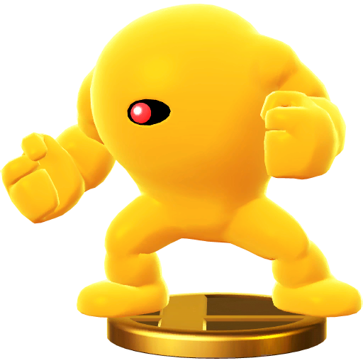 Archivo:Trofeo de Yellow Devil SSB4 (Wii U).png