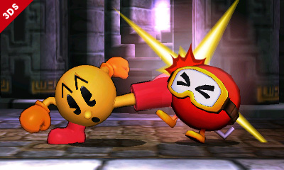 Archivo:Pac-Man en el Smashventura SSB4 (3DS).jpg