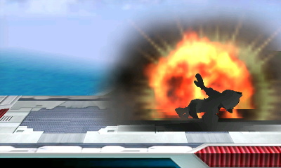 Archivo:Fox explosivo SSB4 (3DS).JPG