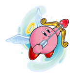 Archivo:Pegatina de Kirby arquero SSBB.png
