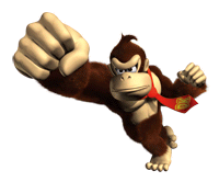 Archivo:Pegatina de Donkey Kong en DK Jungle Beat SSBB.png