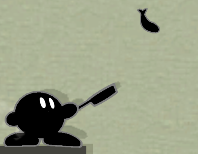 Archivo:Mr. Game & Watch-Kirby (2) SSBB.png