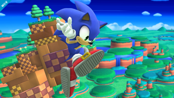 Archivo:Sonic en la Zona Windy Hill SSB4 (Wii U).jpg