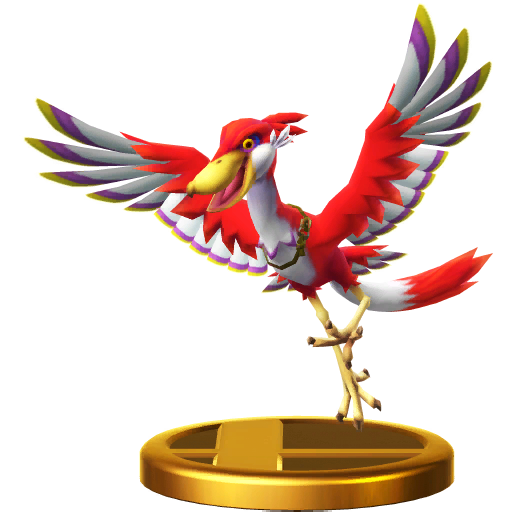 Archivo:Trofeo de Pelícarro rojo SSB4 (Wii U).png