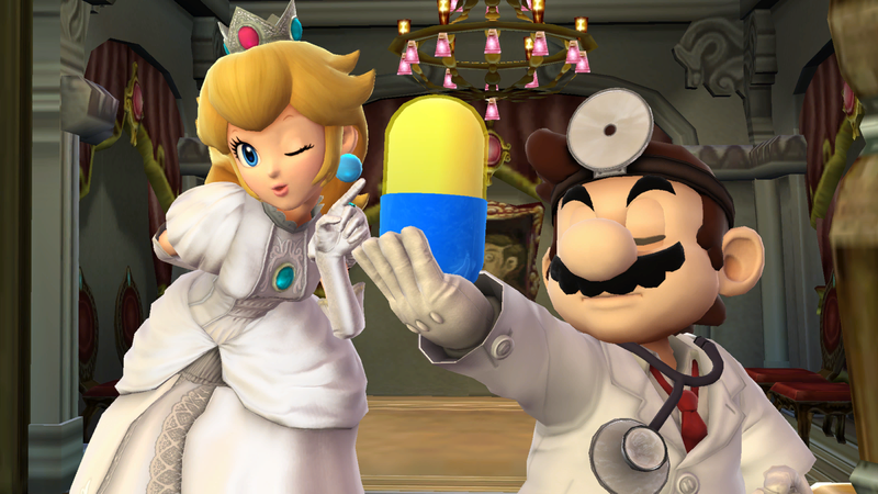 Archivo:Créditos Modo Senda del guerrero Dr. Mario SSB4 (Wii U).png