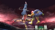 Terry usando Rising Tackle en Super Smash Bros. Ultimate.