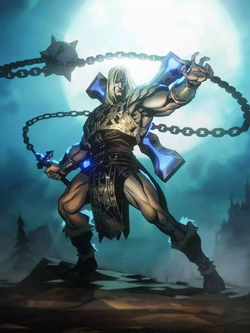 Arte oficial de Simon Belmont en V Rising - Legacy of Castlevania.