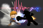 Vista previa de Contrataque en el Taller de personajes de Super Smash Bros. for Wii U.