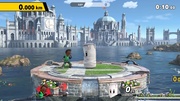 El inicio del modo individual con el Peleador Mii/Karateka Mii.
