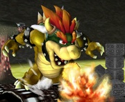 Aliento de fuego en Super Smash Bros. Melee.