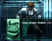 Slippy conversando con Snake SSBB.jpg