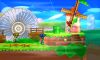 Mario, Luigi y La Entrenadora de Wii Fit en el escenario de Paper Mario SSB4 (3DS).jpg