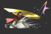 Vista previa de Espadazo en el Taller de personajes de Super Smash Bros. for Wii U.