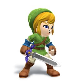 Arte oficial del traje de Link.