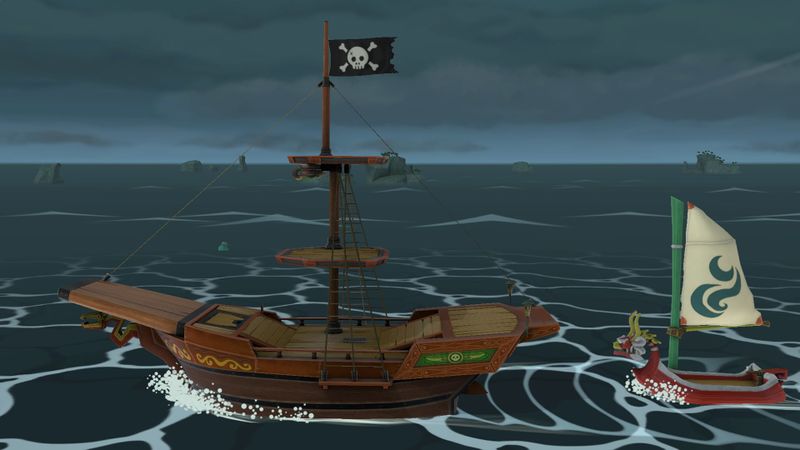 Archivo:Barco pirata junto al Mascarón rojo en una tormenta SSBU.jpg