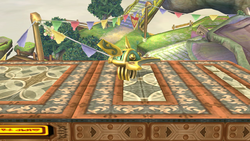 Un Escarabajo/Telescarabajo en Super Smash Bros. for Wii U