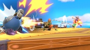 Min Min usando Puñetazos en Super Smash Bros. Ultimate.