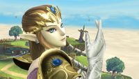 Primera imagen de Zelda en Altárea SSB4 (Wii U).jpg