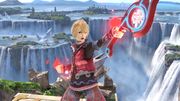 Shulk usando sus Artes de Monado en Campo de batalla.