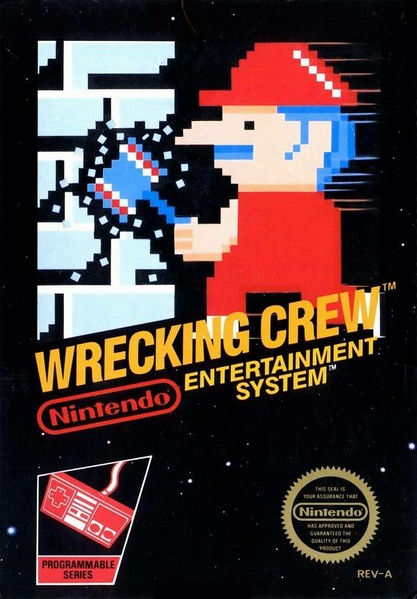 Archivo:Carátula Wrecking Crew (NTSC).jpg