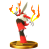 Trofeo de Mega-Blaziken SSB4 (Wii U).png