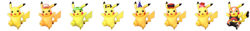 Archivo:Paleta de colores Pikachu SSBU.png