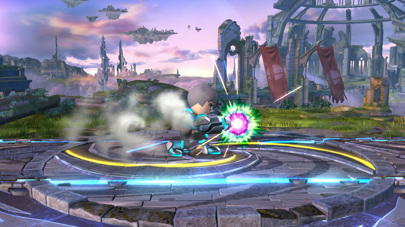 Archivo:Tirador Mii usando Esfera de Plasma (1) SSB4 (Wii U).png