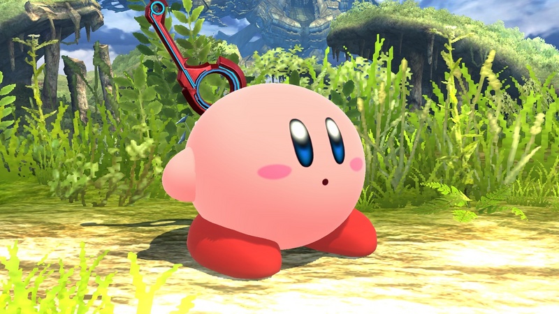 Archivo:Shulk-Kirby 1 SSB4 (Wii U).jpg