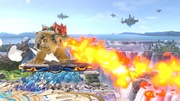 Aliento de fuego en Super Smash Bros. Ultimate.