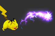 Vista previa de Rayo/Rayo Eléctrico en el Taller de personajes de Super Smash Bros. for Wii U.