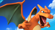 Charizard rugiendo.