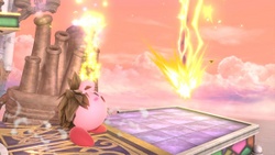 Kirby usando Electro++.