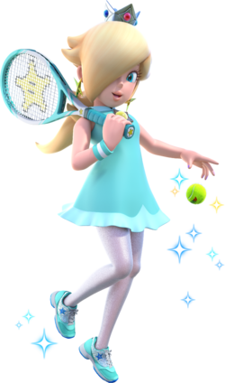 Art oficial de Rosalina/Estela en Mario Tennis Aces
