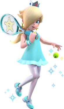 Arte oficial de Rosalina/Estela en Mario Tennis Aces