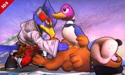 Falco y el Dúo Duck Hunt.