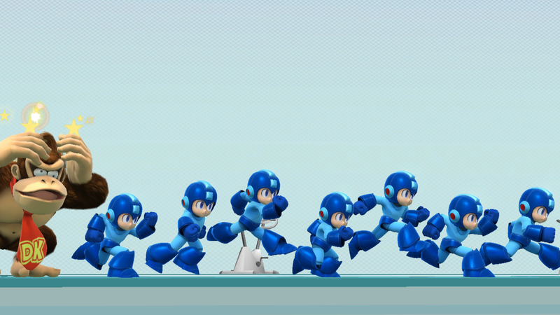 Archivo:Créditos Modo Leyendas de la lucha Mega Man SSB4 (Wii U).png