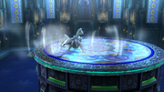 Kyurem atacando en Super Smash Bros. for Wii U.