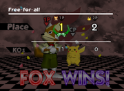 Pose de victoria de Fox (1-2) SSB.png