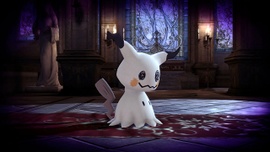 Mimikyu en Castillo de Drácula.