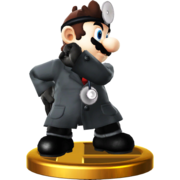 Trofeo de Dr. Mario (alt.) SSB4 (Wii U).png