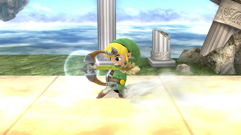 Archivo:Arco del héroe (Toon Link) SSB4 (Wii U).png