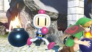 Bomberman y Young Link en Templo SSBU.jpg