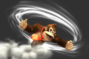 Vista previa de Trompo Kong/Peonza Kong en el Taller de personajes de Super Smash Bros. for Wii U.