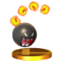 Trofeo de Chomp de fuego SSB4 (3DS).png