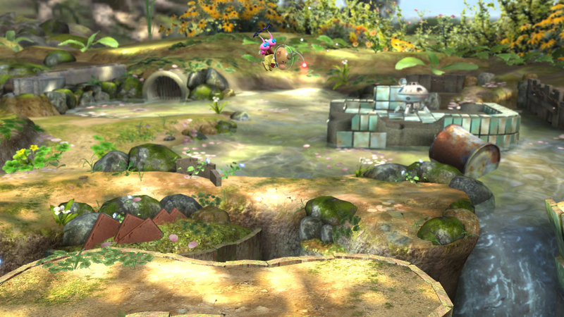 Archivo:Pikmin alados fuertes (2) SSB4 (Wii U).png
